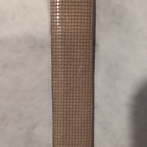 Per Se Elegant Gold buckle leather belt Size M  NWOT - Picture 9 of 9
